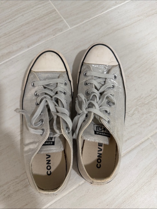 Converse Shoes - Converse Low Top Sneakers in Light Gray